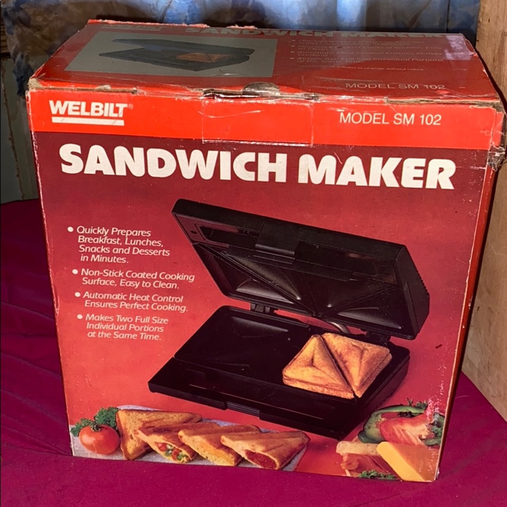 A sandwich maker